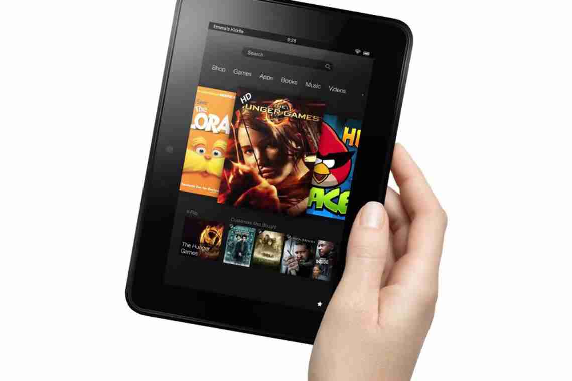 Amazon представила планшети Kindle Fire HDX 7, Kindle Fire HDX 8.9 і оновлений Kindle Fire HD (2013) "