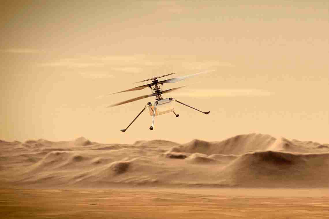 NASA відклало політ марсіанського вертольота до 14 квітня через проблемний тест гвинтів