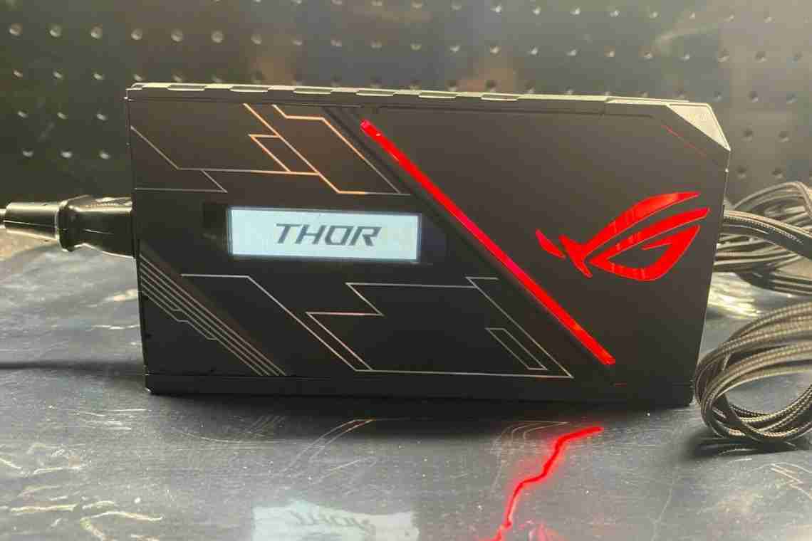 Анонсовано блоки живлення ASUS ROG Thor потужністю до 1600 Вт