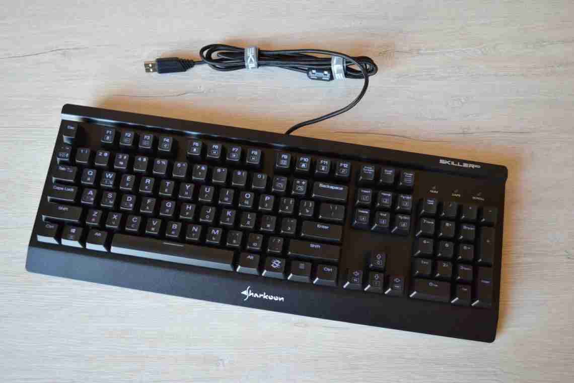 Sharkoon представила клавіатуру Skiller SGK3 White з перемикачами Kailh