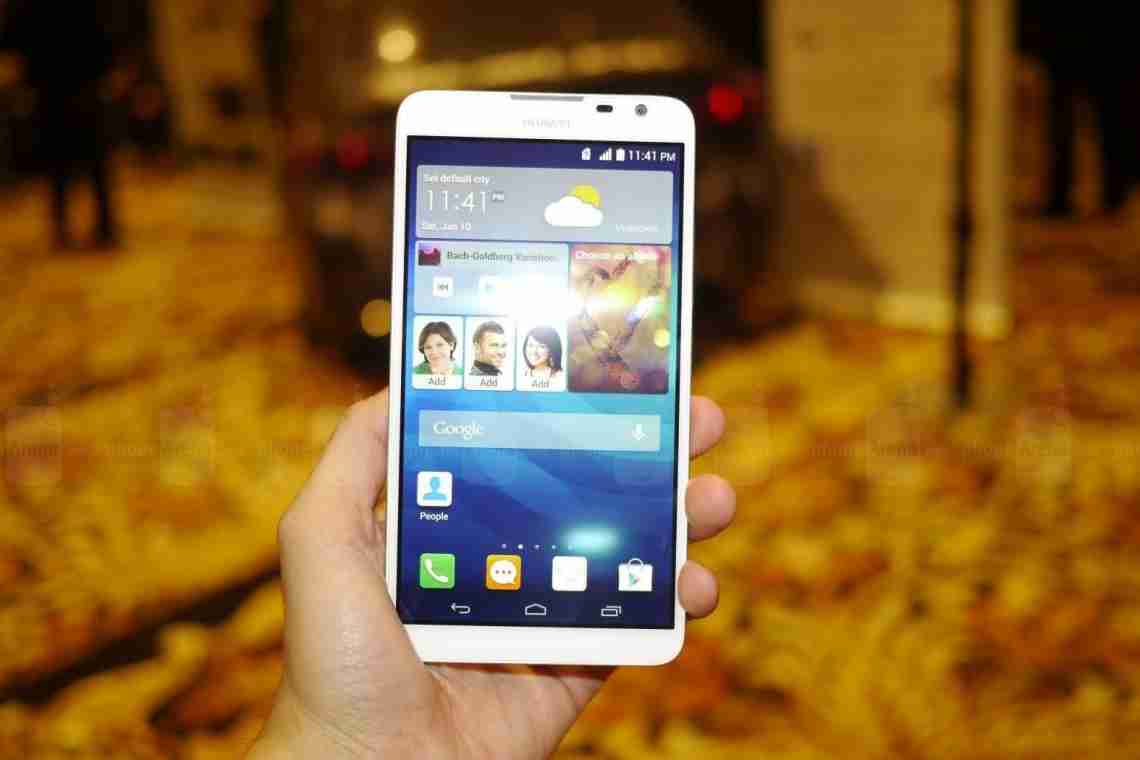 6,1 «смартфон Huawei Ascend Mate продемонстрували до офіційного анонсу»