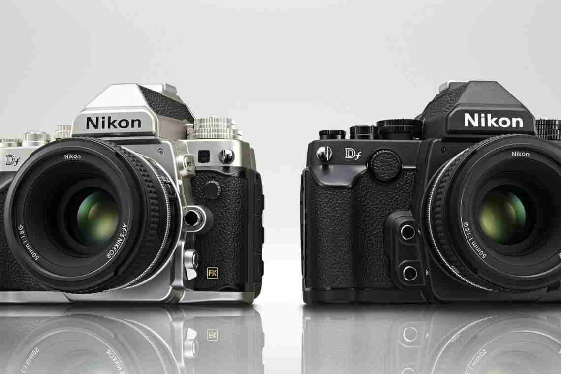 Nikon Df: професійна дзеркальна фотокамера в стилі ретро