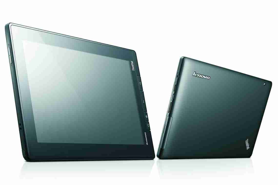 Офіційний анонс планшета Lenovo ThinkPad Tablet 2