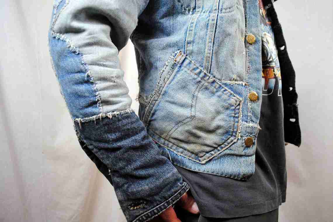 Оздоблення джинсової куртки своїми руками