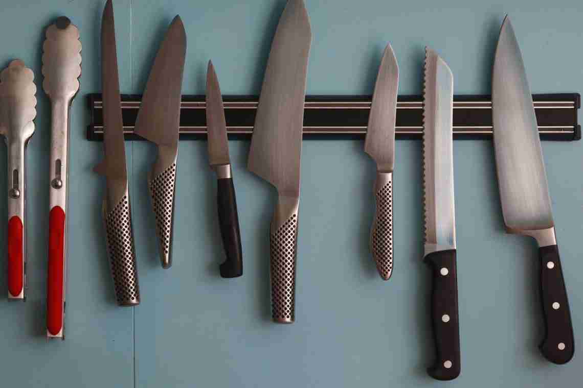 Як доглядати за кухонними ножами