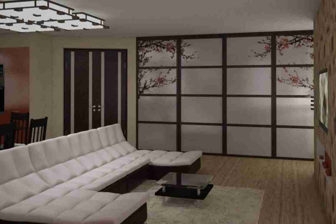 Як створити вітальню в японському стилі
