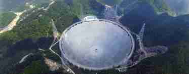 Китай займеться пошуком позаземного життя за допомогою гігантського радіотелескопа FAST