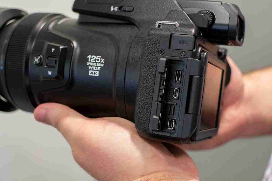 Nikon Coolpix P1000: фотокамера зі 125-разовим оптичним зумом