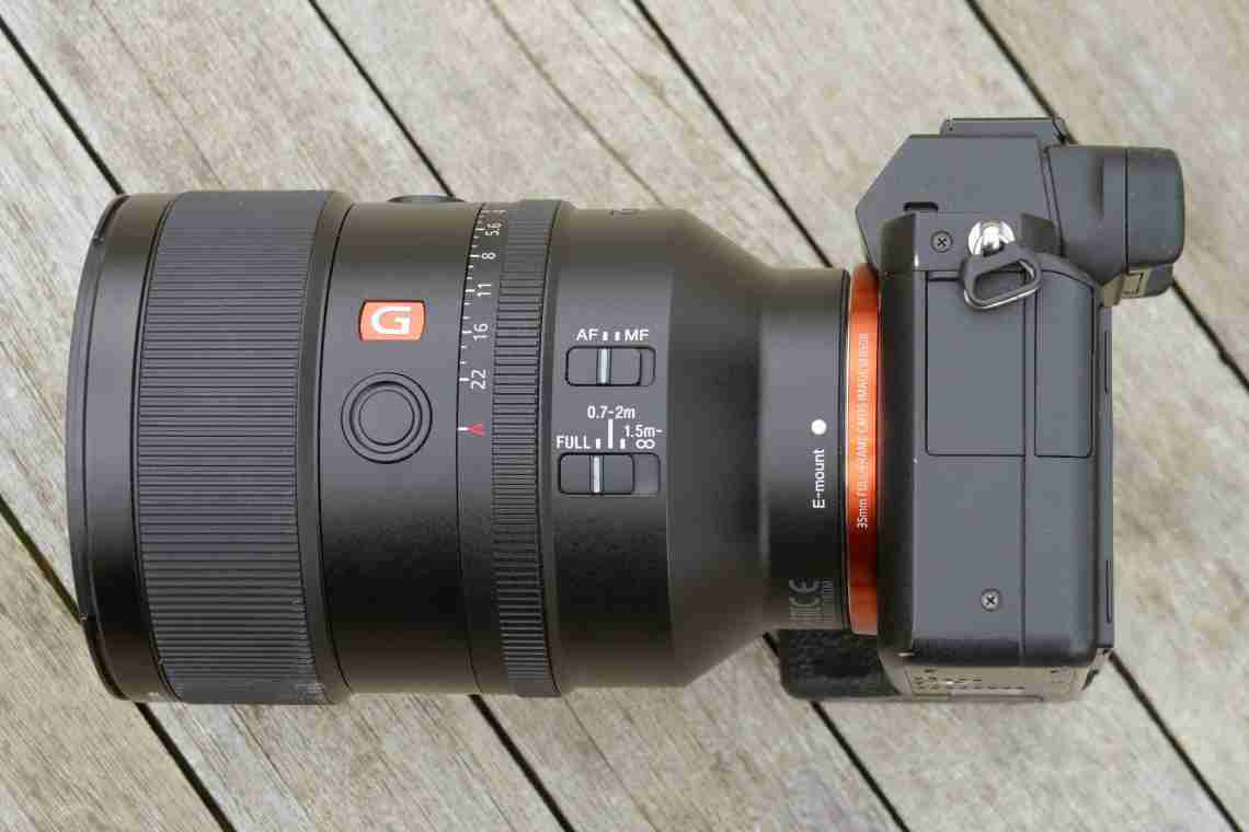 Об'єктив Sony 135mm F1.8 G Master Prime розрахований на повнокадрові камери