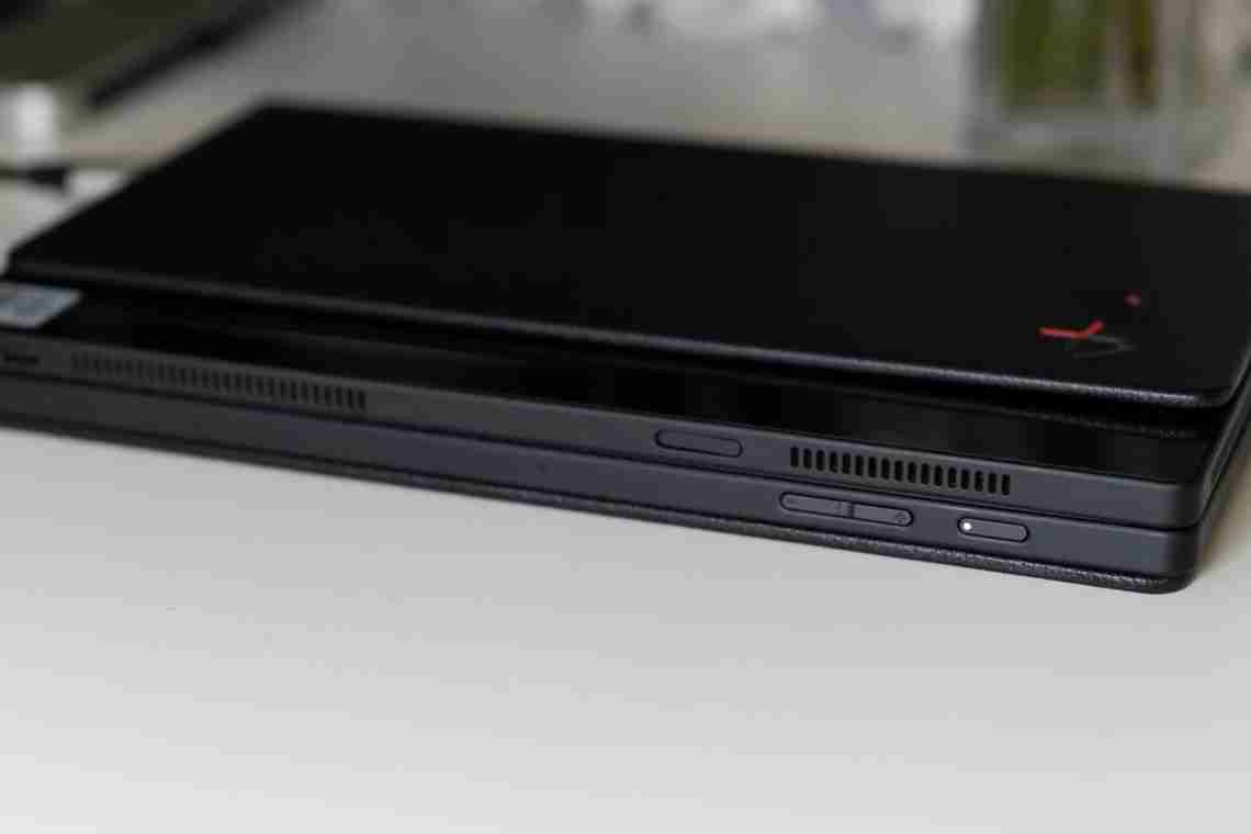 Ноутбук Lenovo ThinkPad X1 Fold зі складним екраном і 5G-модемом вийде до кінця року