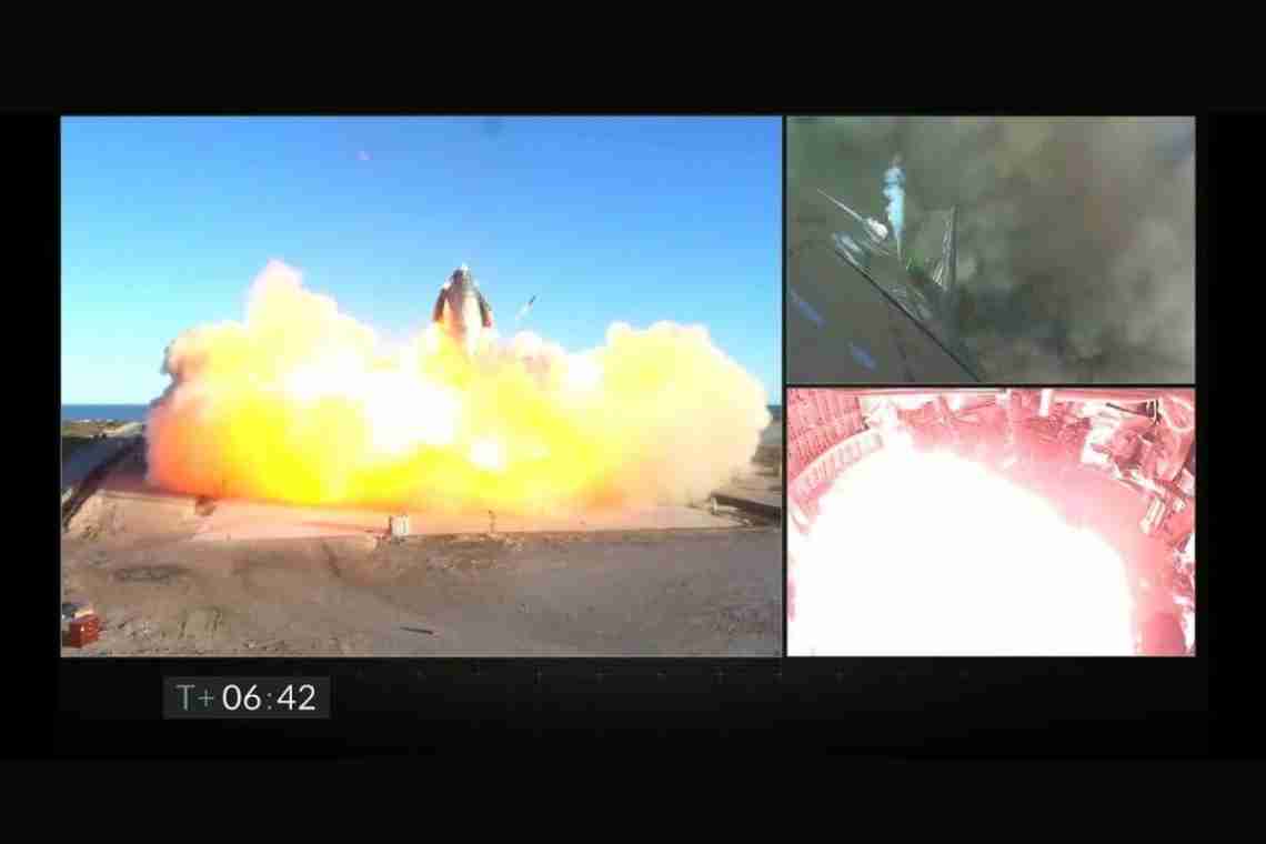 Прототип космічного корабля SpaceX Starship вибухнув під час випробувань