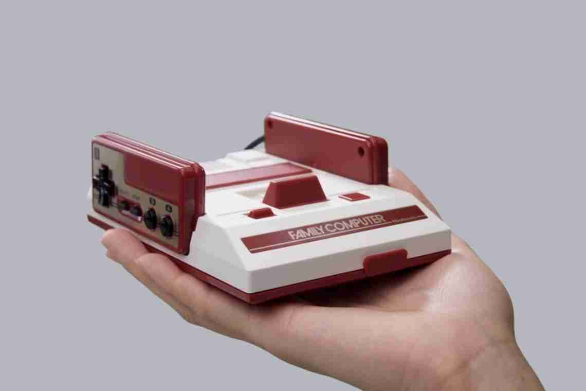 Nintendo представила ретро-консоль Famicom Mini для Японії