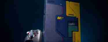 Потертості і світлячий напис «майбутнього немає»: детальний погляд на Xbox One X в стилі Cyberpunk 2077