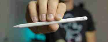 Apple Pencil наступного покоління може отримати функцію розпізнавання жестів і вбудовану камеру