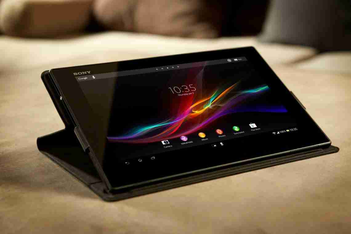 Sony готує планшет Xperia Tablet