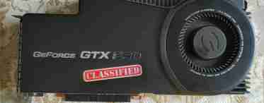 EVGA представила дві відеокарти GTX 580 Classified Ultra