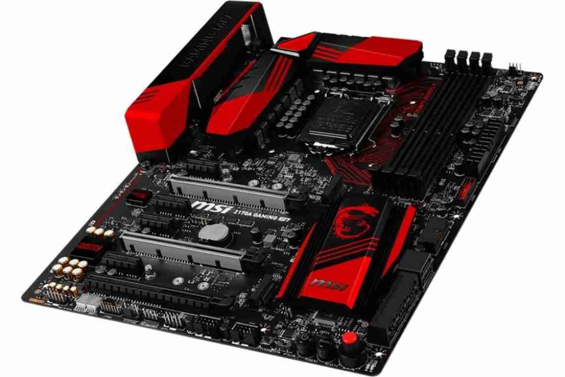 MSI представила плату Z170A Gaming M6 для ігрових комп'ютерів "