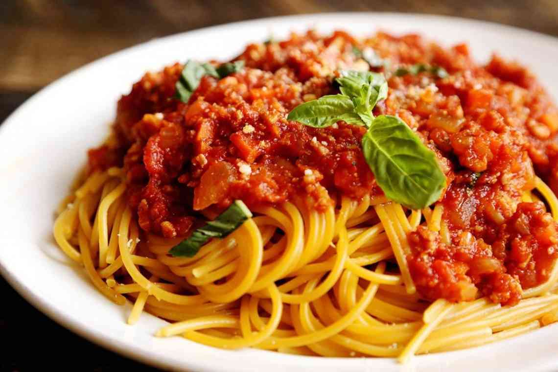 Спагетті болоньєзе: рецепти