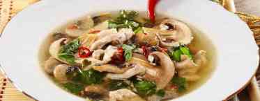Рецепти супу з макаронами, з картоплею і без, з куркою або грибами