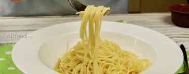Дізнаємося як варити спагеті в каструлі? Спагетті з соусом: рецепт