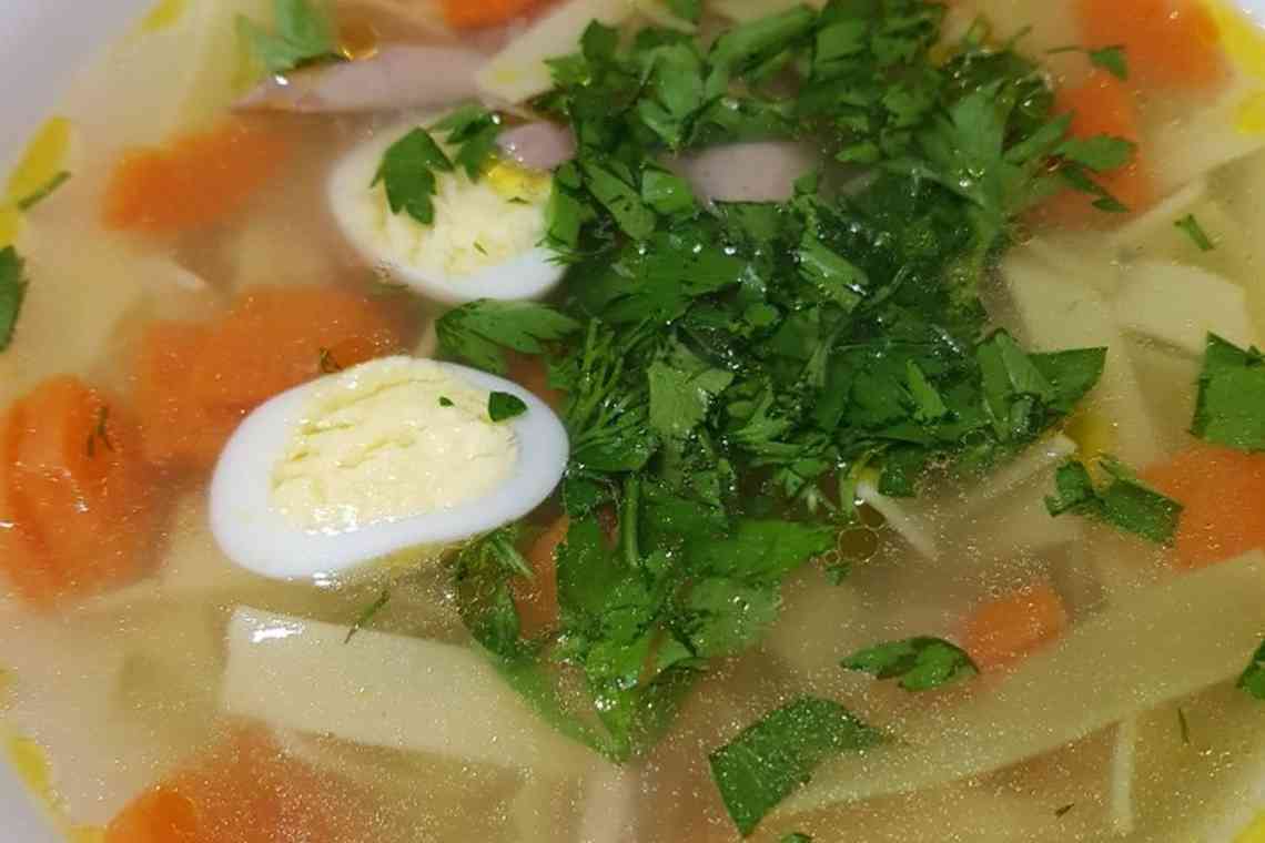 Покроковий рецепт супів