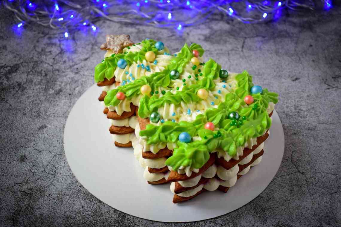 Новорічний торт Елочка: домашній рецепт. Прикраса новорічного торта
