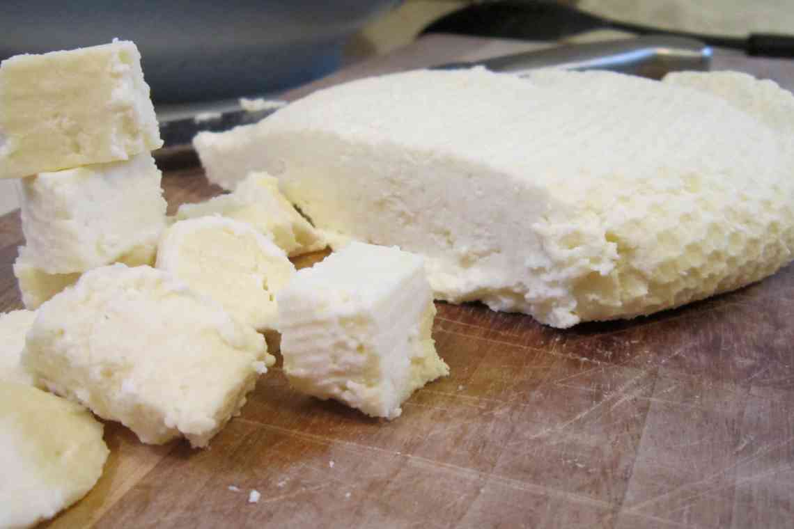 Домашній сир панір: рецепт