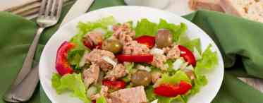 Салат з тунцем: рецепти з різних інгредієнтів