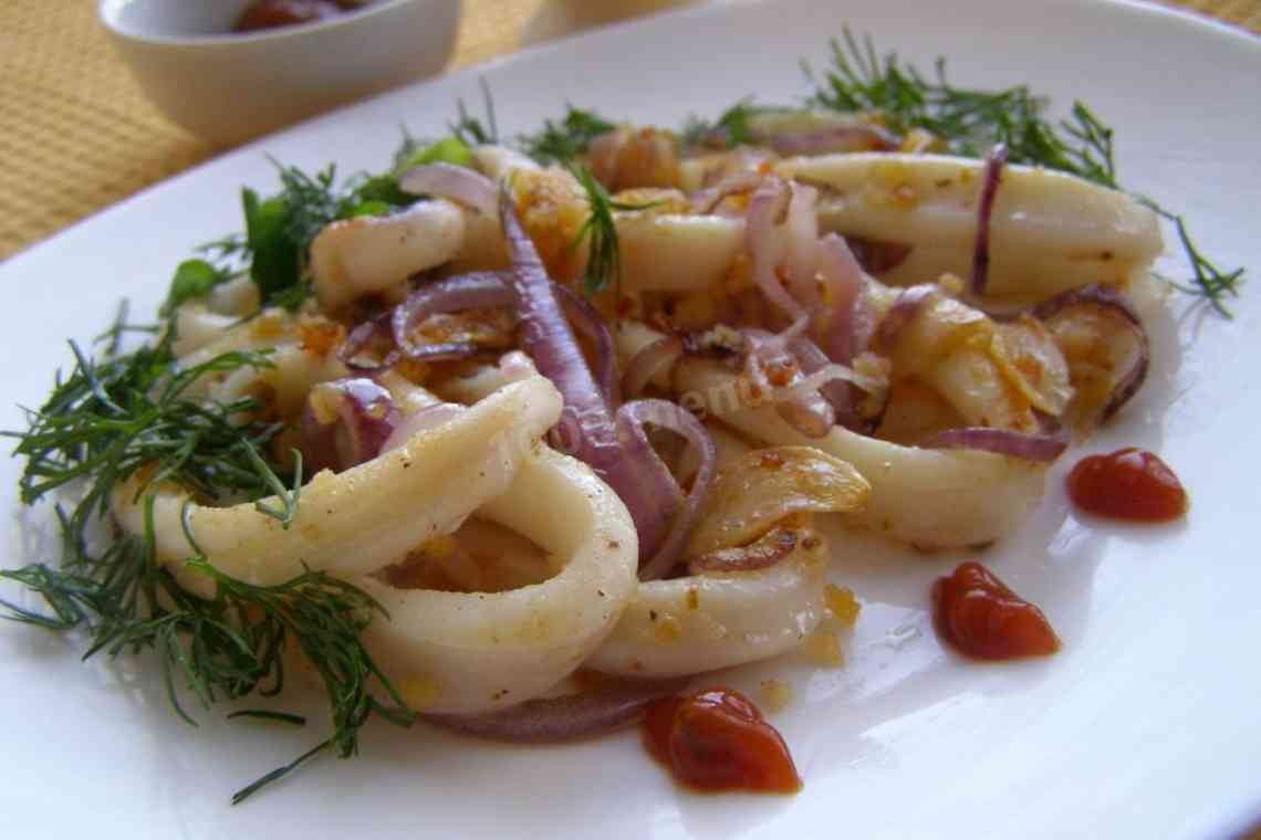 Кальмар у часниковому соусі: короткий опис і різні способи приготування страви