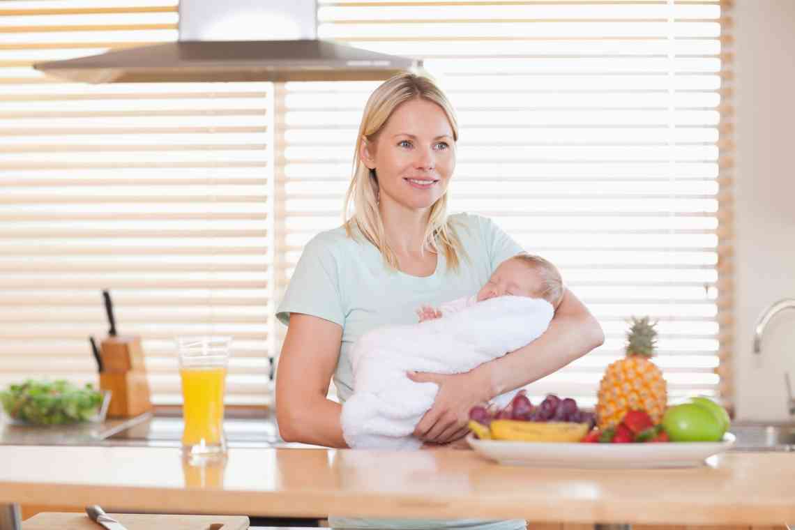Страви для годуючих мам у перший місяць - правила і варіанти
