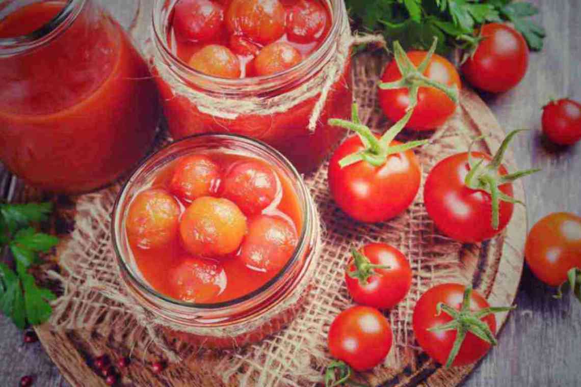 Смачні домашні заготовки: помідори солодкі консервовані