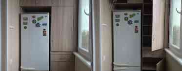 Холодильник на балконі