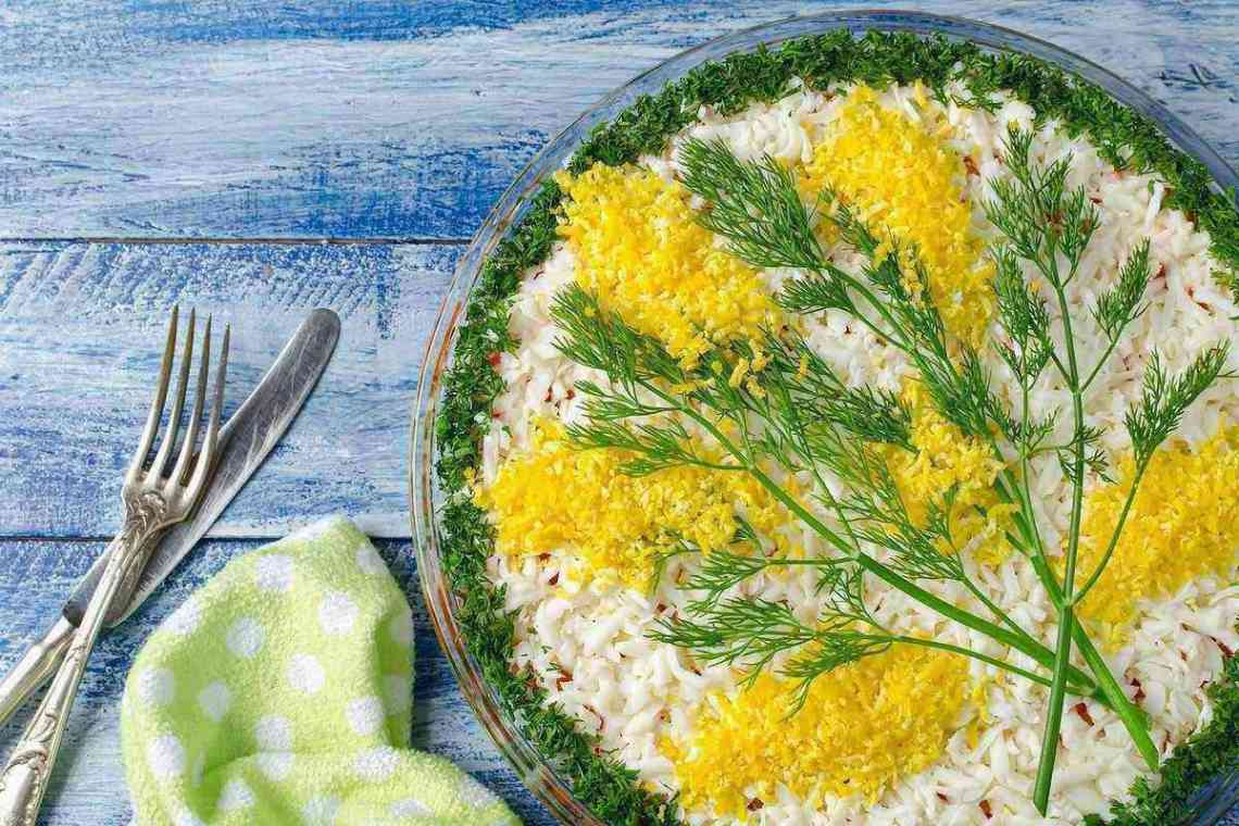 Рецепт Мімози, рекомендації щодо приготування та різновиду салату