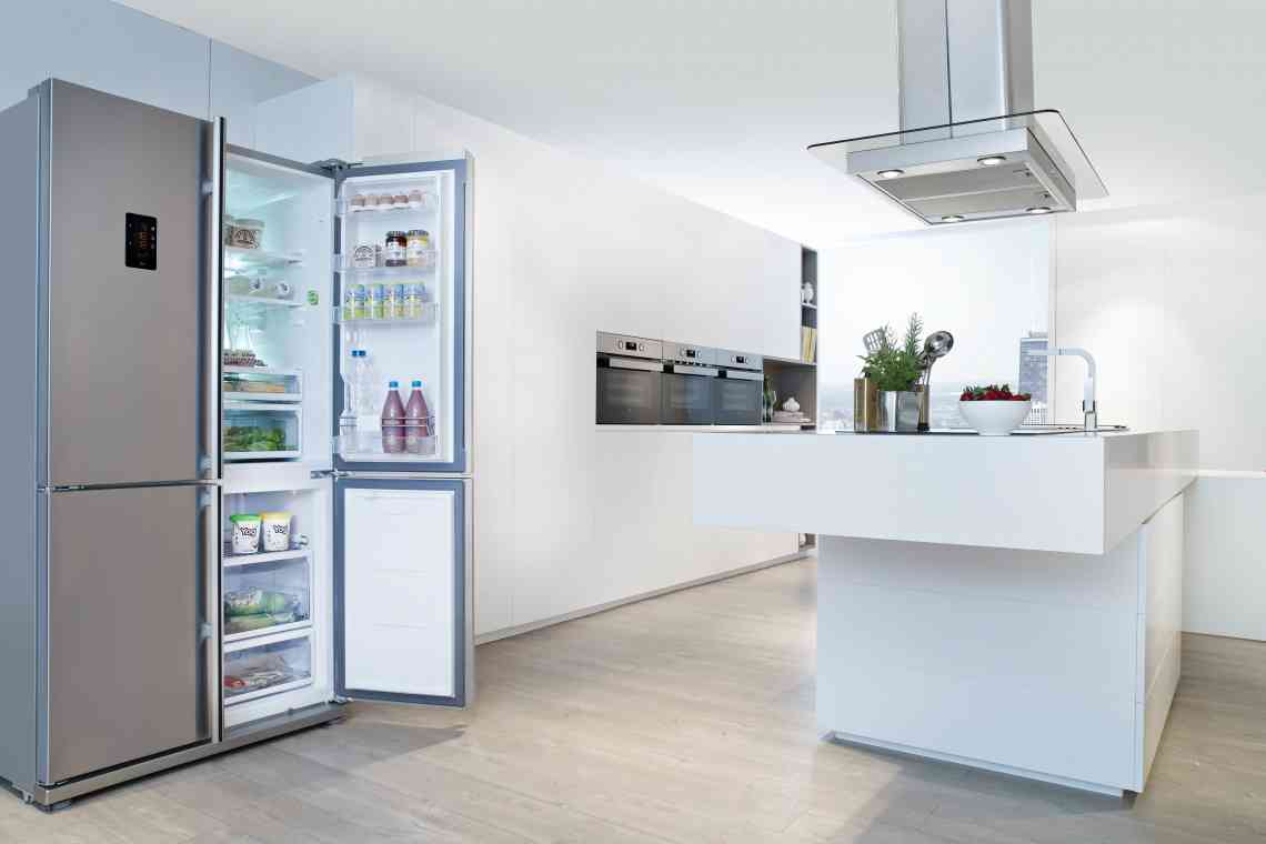 Вбудований холодильник Side by Side
