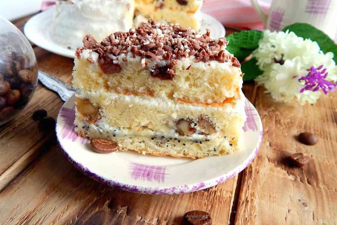 Дізнаємося як готується десерт «Мазурка» (торт)?