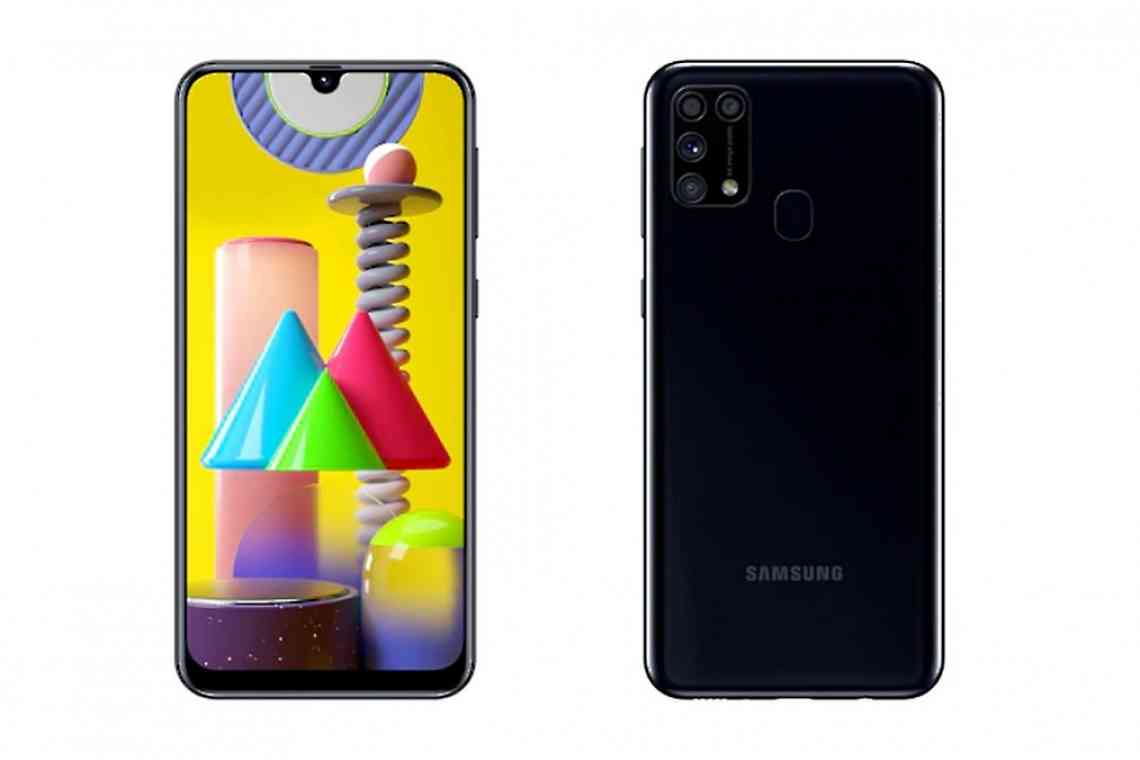 Представлений Samsung Galaxy M31: 6,4 "" FHD + AMOLED, 64-Мп камера і батарея на 6000 мА· год "