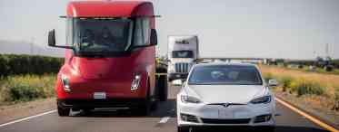 Базова версія вантажівки Tesla Semi отримає тягову батарею ємністю 500 кВт· год