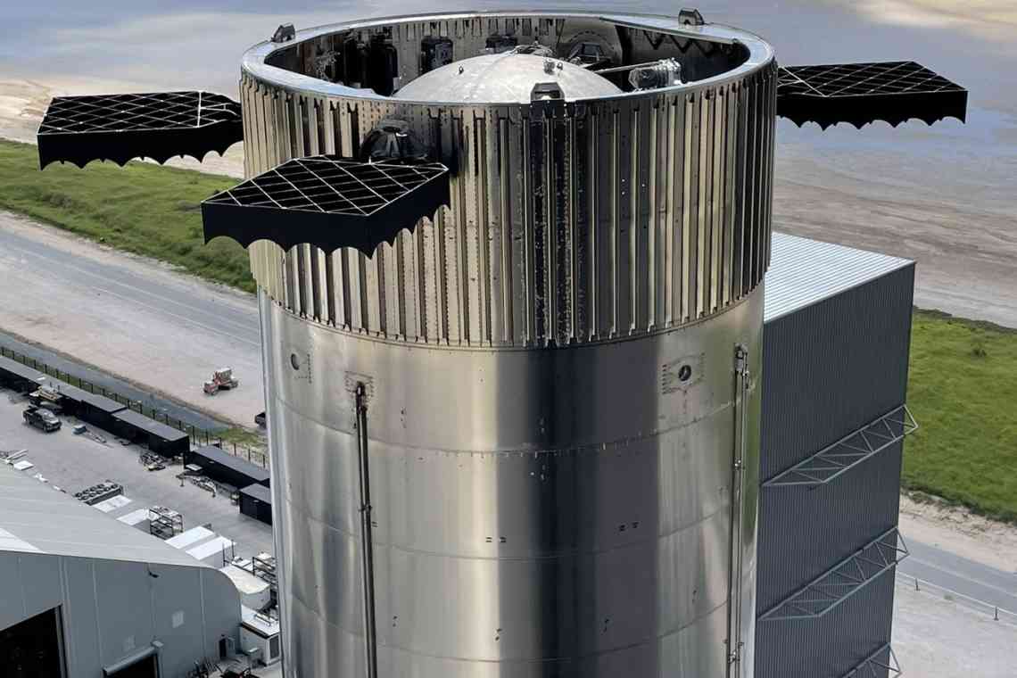 Напередодні випробувань SpaceX перемістила прототип 70-метрової ракети Super Heavy на стартовий майданчик