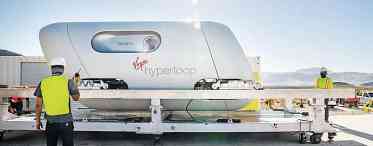Вакуумний транспорт Virgin Hyperloop вперше протестовано з пасажирами