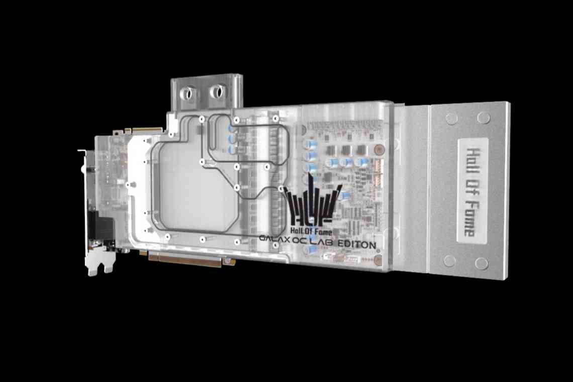 Galax показала свою найпотужнішу GeForce RTX 3080 Ti - модель Hall of Fame OC Lab Edition