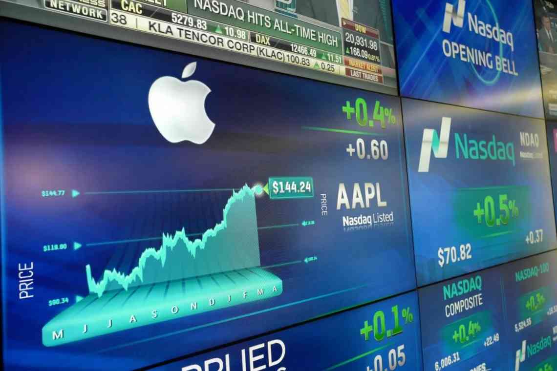 Аналітики прогнозують підйом акцій Apple до кінця року більш ніж на 15% завдяки високому попиту на комп'ютери