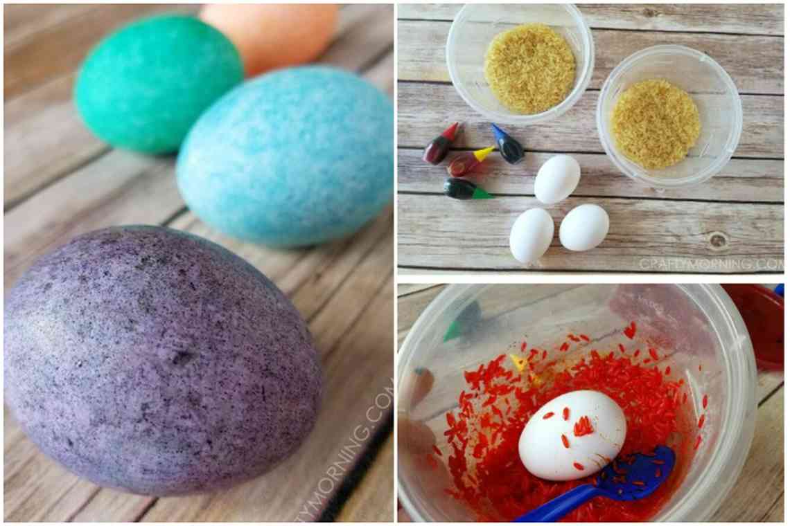 Як зробити мармурове забарвлення великодніх яєць.