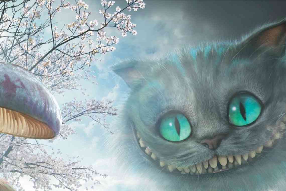 Загадковий Кіт Чеширський. Яке значення має посмішка Чеширського Кота?