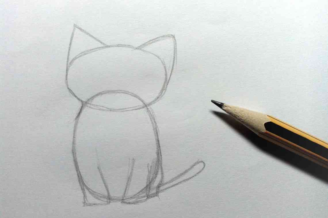 Дізнаємося як правильно намалювати кішку поетапно олівцем. Дізнаємося як правильно намалювати кішку для дітей?