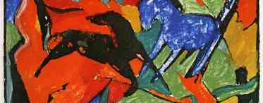 Німецький художник Франц Марк: коротка біографія, творчість
