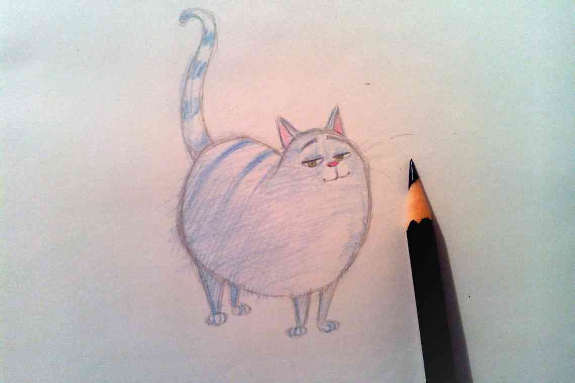 Детально про те, як буде правильно намалювати кішку (аніме)