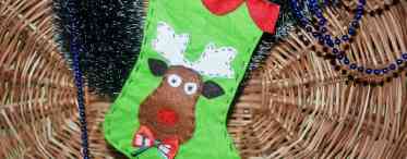 Дізнаємося як виготовити різдвяну шкарпетку своїми руками?
