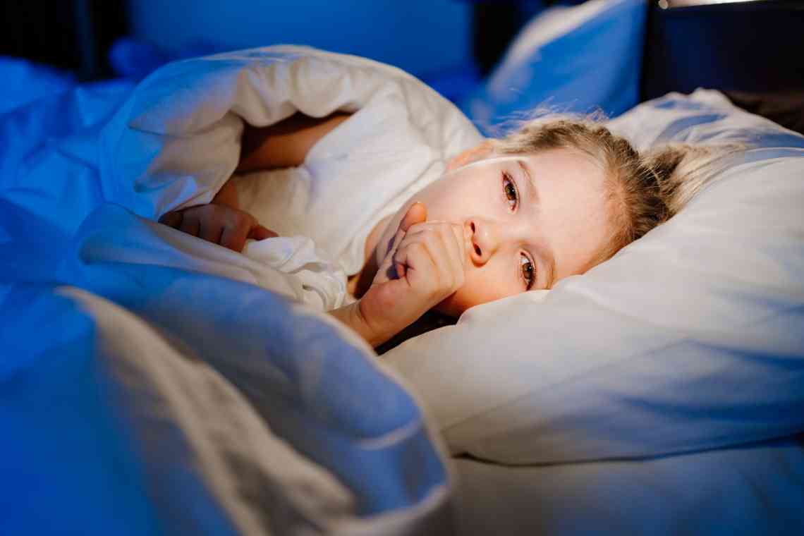 Чим викликано порушення сну у дітей?