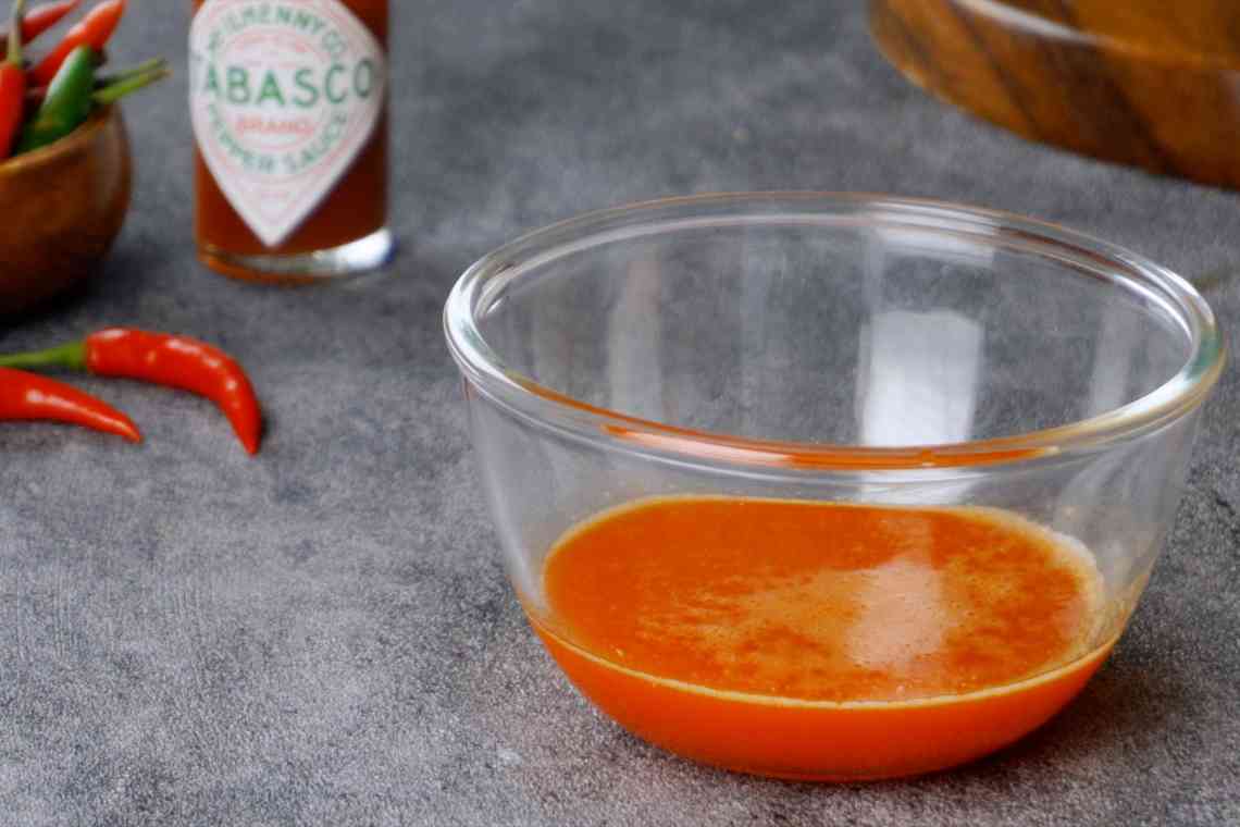 Найгостріший соус у світі. Гострий соус Табаско, тайський соус, соус чилі: рецепти приготування