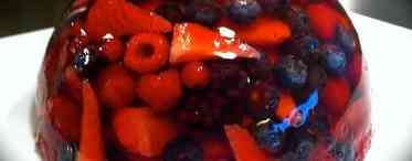 Бурштинове желе з калини - рецепт дивовижної страви